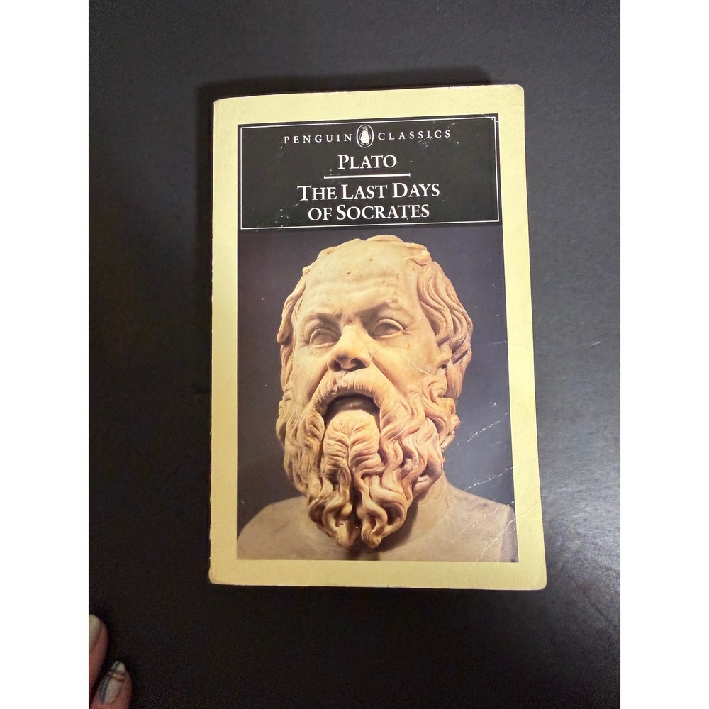Plato The Last Days of Socrates Penguin Classics Paperback Philosophy 014044582X